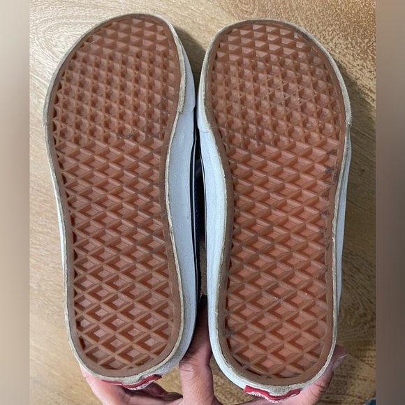 Vans Mountain Edition Blue Black Checkerboard Men’s 6.5/Wmns 8.0 - Picture 6 of 10